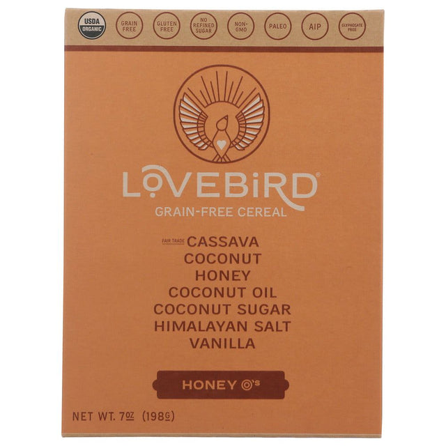 LOVEBIRD: Cereal Grain Free Honey, 7 OZ - #tag1# - #tag2#
