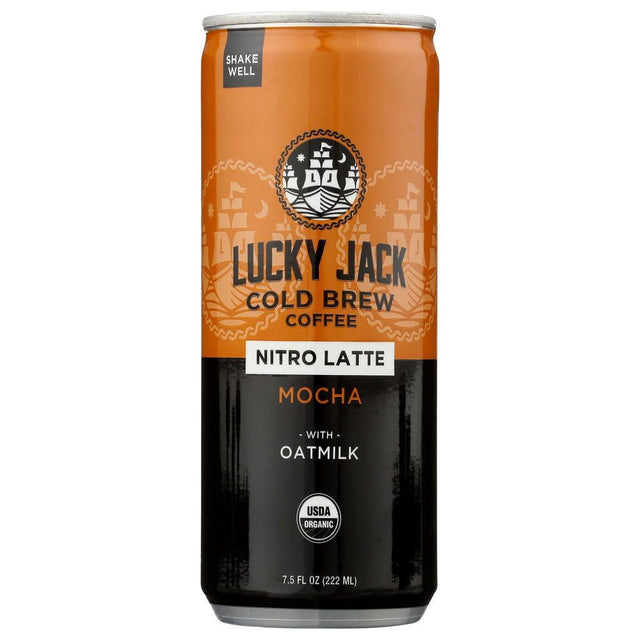 LUCKY JACK: Nitro Latte Mocha With Oatmilk Coffee, 7.5 fo - #tag1# - #tag2#