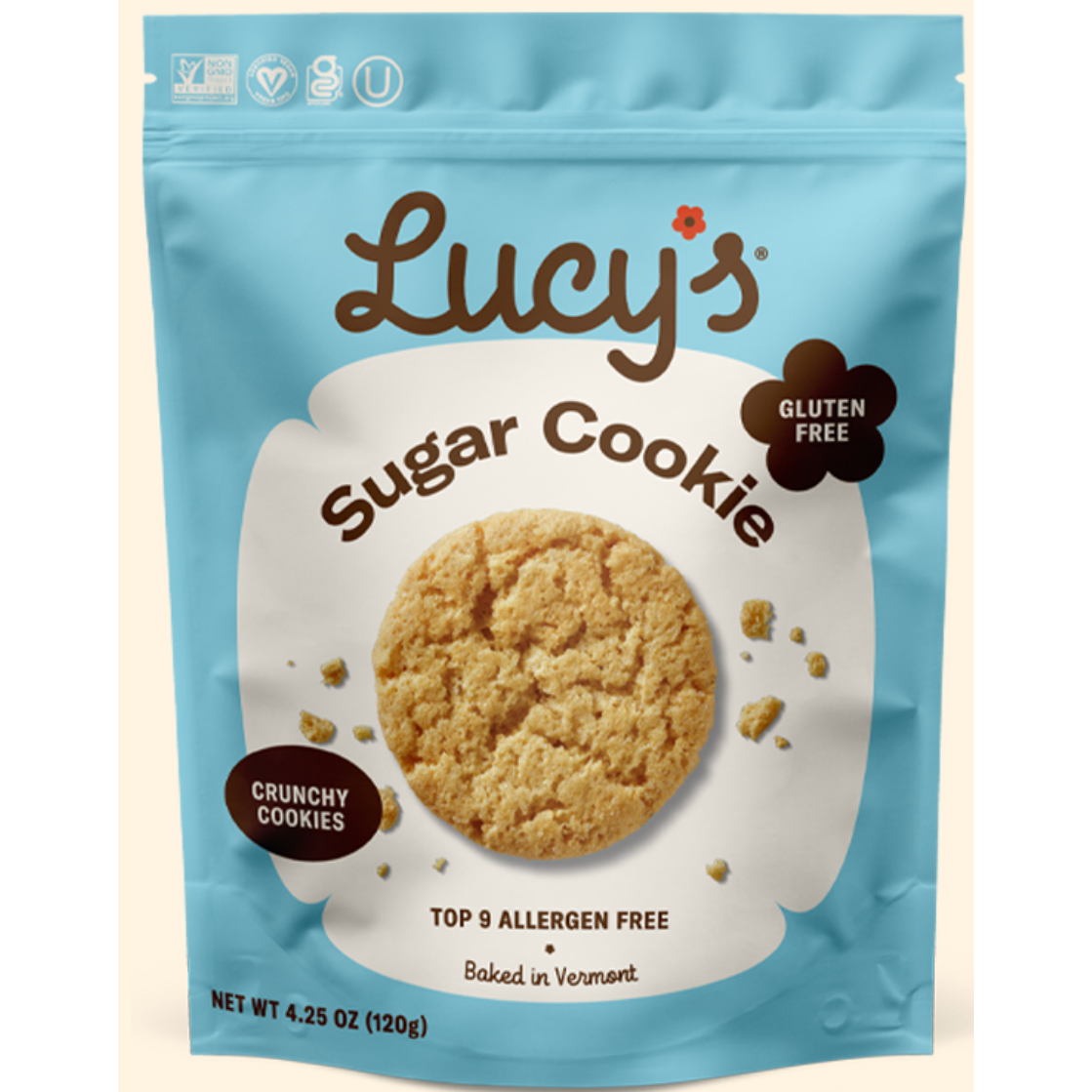 LUCY'S: Cookies Sugar, 4.25 oz - #tag1# - #tag2#