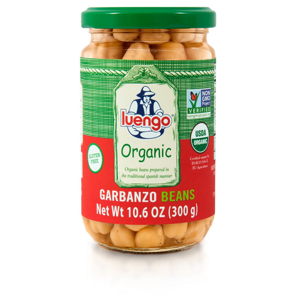 LUENGO: Garbanzo Organic Beans, 10.6 oz - #tag1# - #tag2#