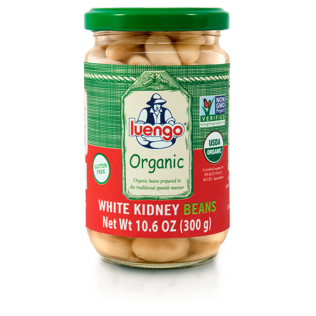 LUENGO: White Kidney Organic Beans, 10.6 oz - #tag1# - #tag2#