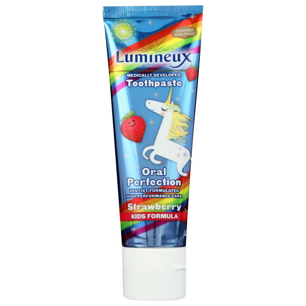 LUMINEUX: Toothpaste Kids Strawberry, 3.75 oz - #tag1# - #tag2#