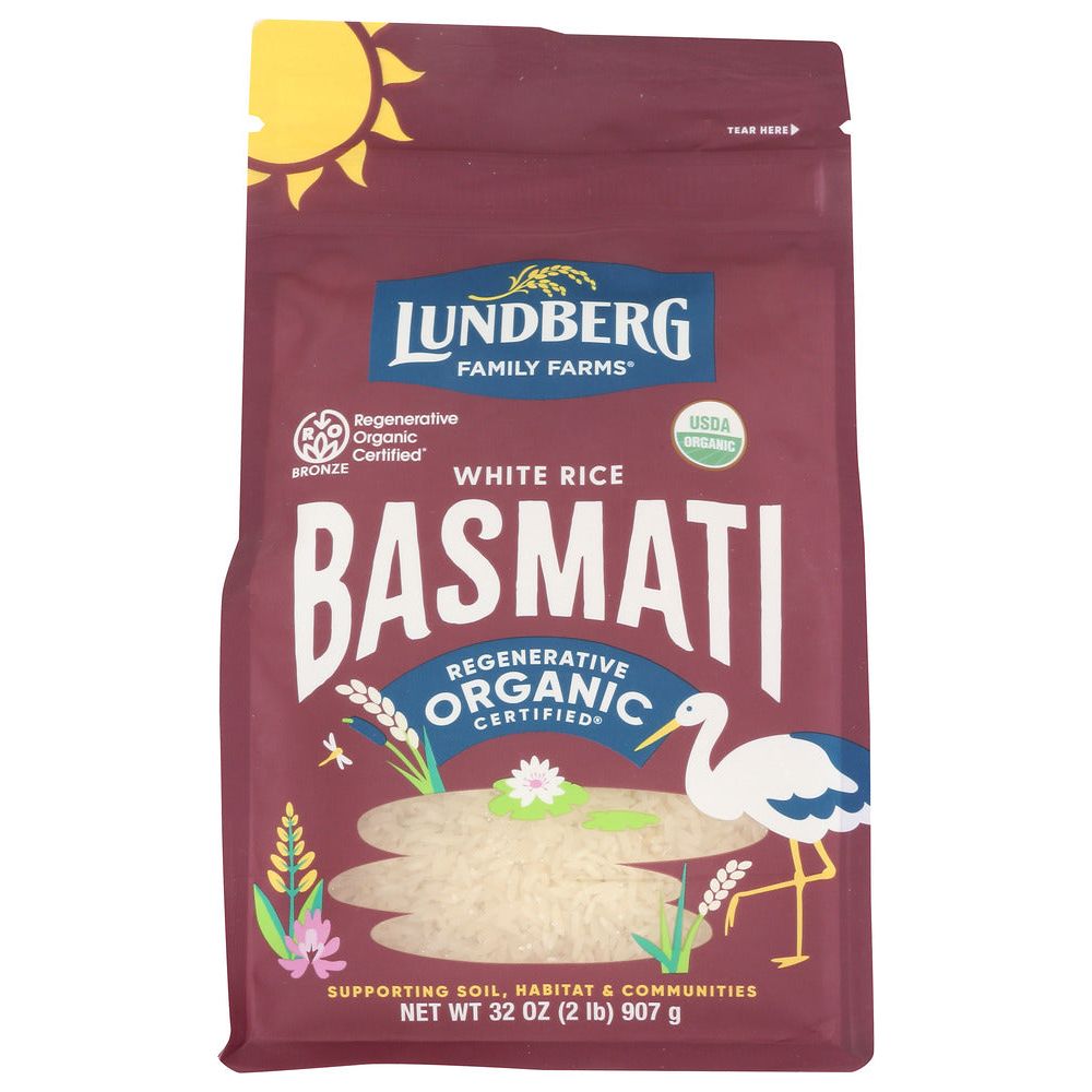 LUNDBERG: Organic California White Basmati Rice, 2 lb - #tag1# - #tag2#