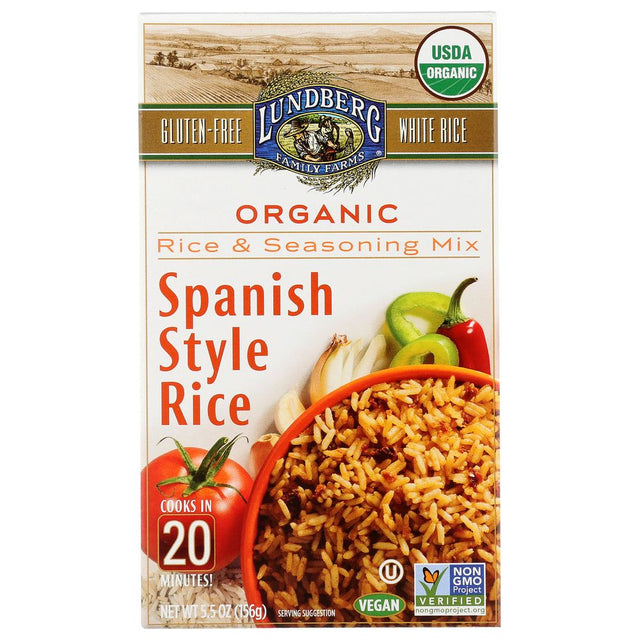 LUNDBERG: Rice Wht Spansh Style Ent, 5.5 oz - #tag1# - #tag2#