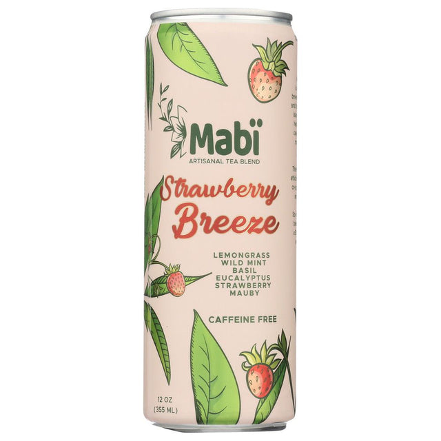 MABI ARTISANAL TEA: Strawberry Breeze Tea, 12 fo - #tag1# - #tag2#