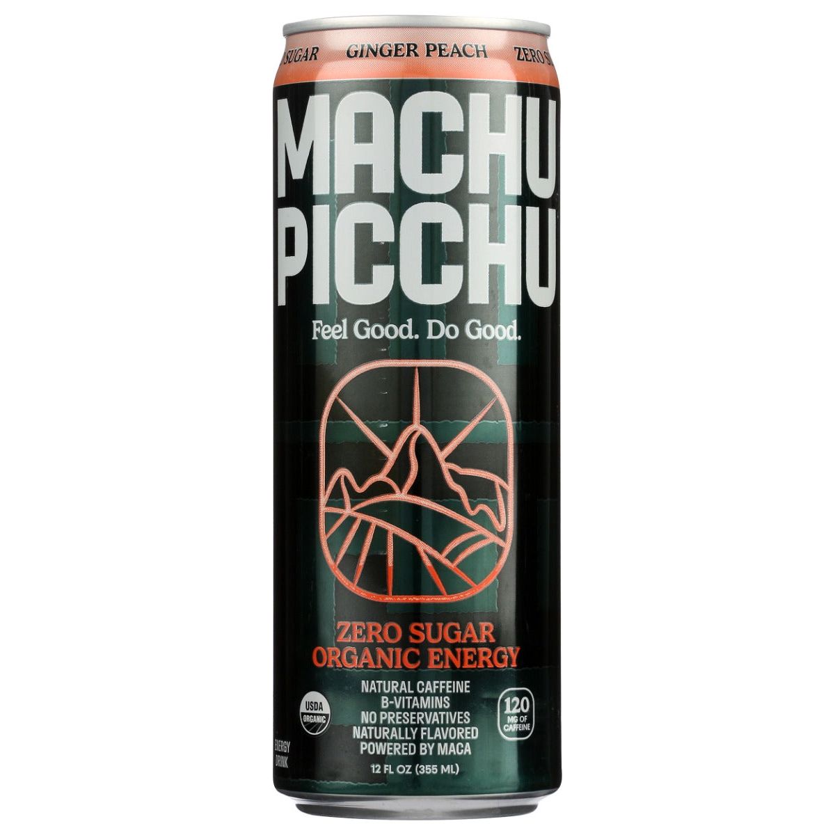 MACHU PICCHU: Craft Organic Energy Series Zero Sugar Ginger Peach, 12 fo - #tag1# - #tag2#