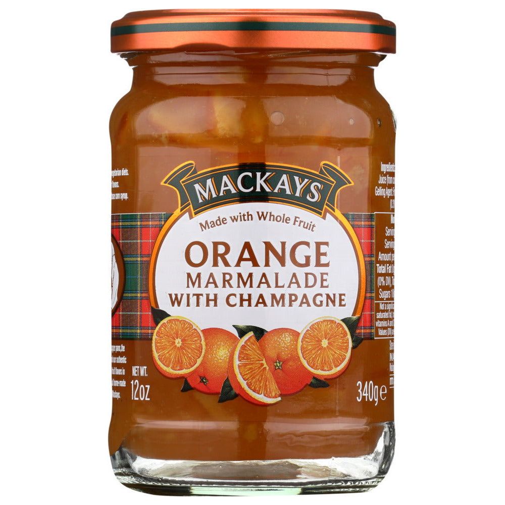 MACKAYS: Orange Marmalade with Champagne, 12 oz - #tag1# - #tag2#