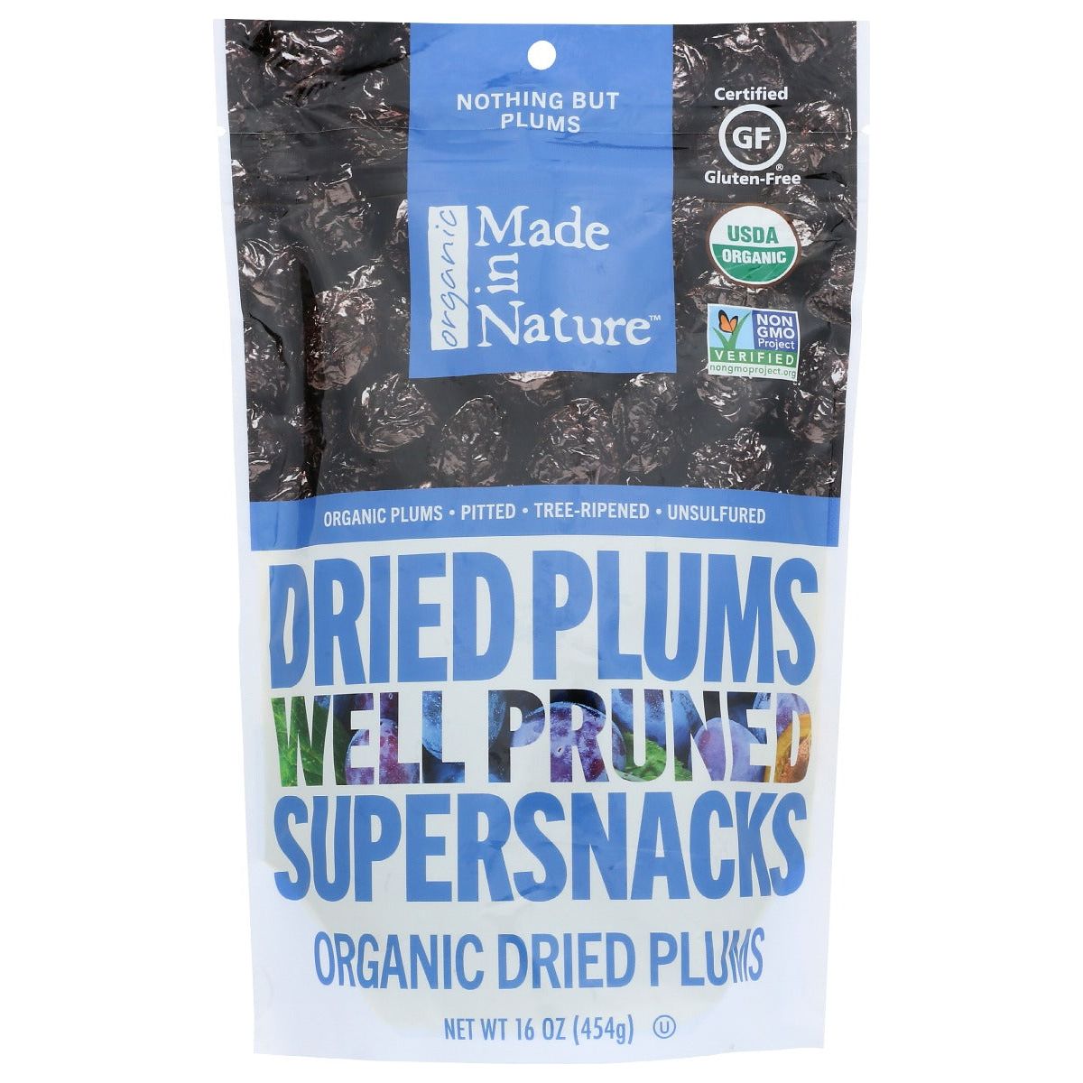 MADE IN NATURE: Dried Plums, 16 oz - #tag1# - #tag2#