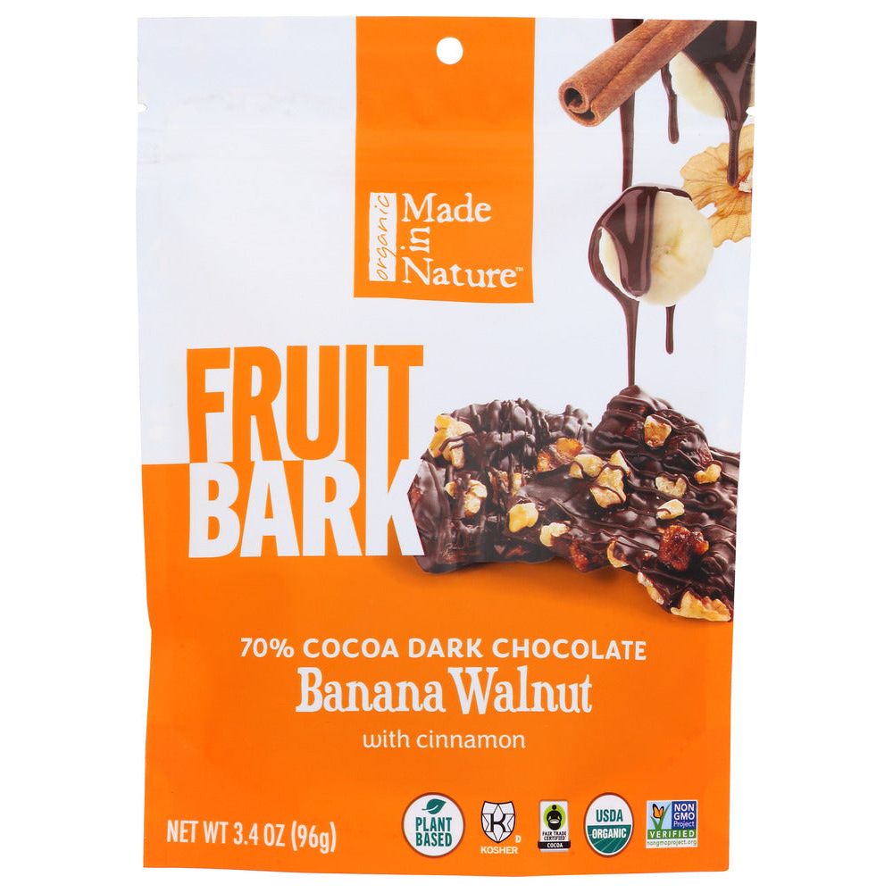 MADE IN NATURE: Fruit Bark Banana Walnut, 3.4 oz - #tag1# - #tag2#