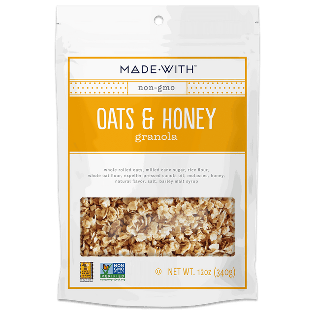MADE WITH: Oats and Honey Granola, 12 oz - #tag1# - #tag2#