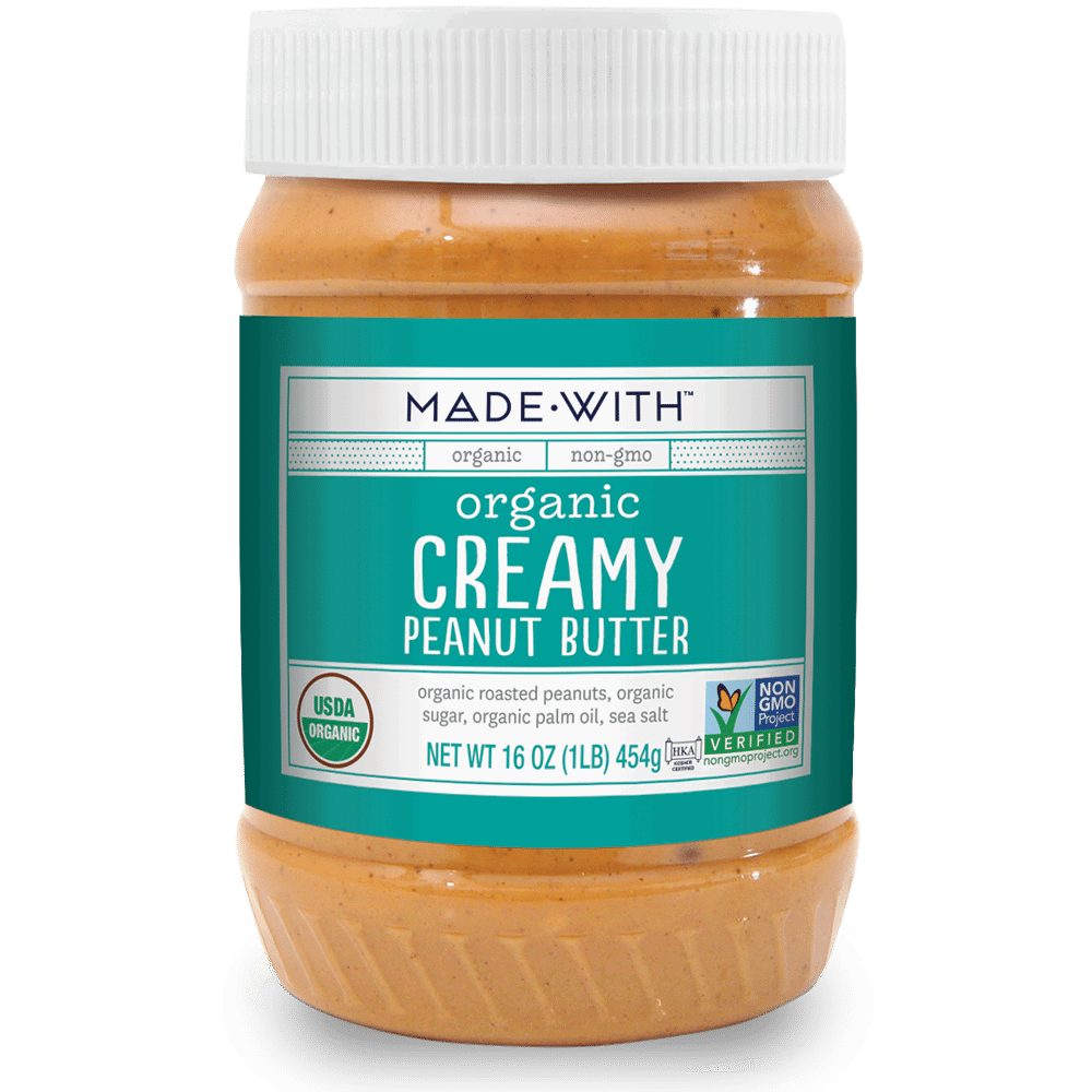 MADE WITH: Peanut Butter Creamy Org, 16 oz - #tag1# - #tag2#