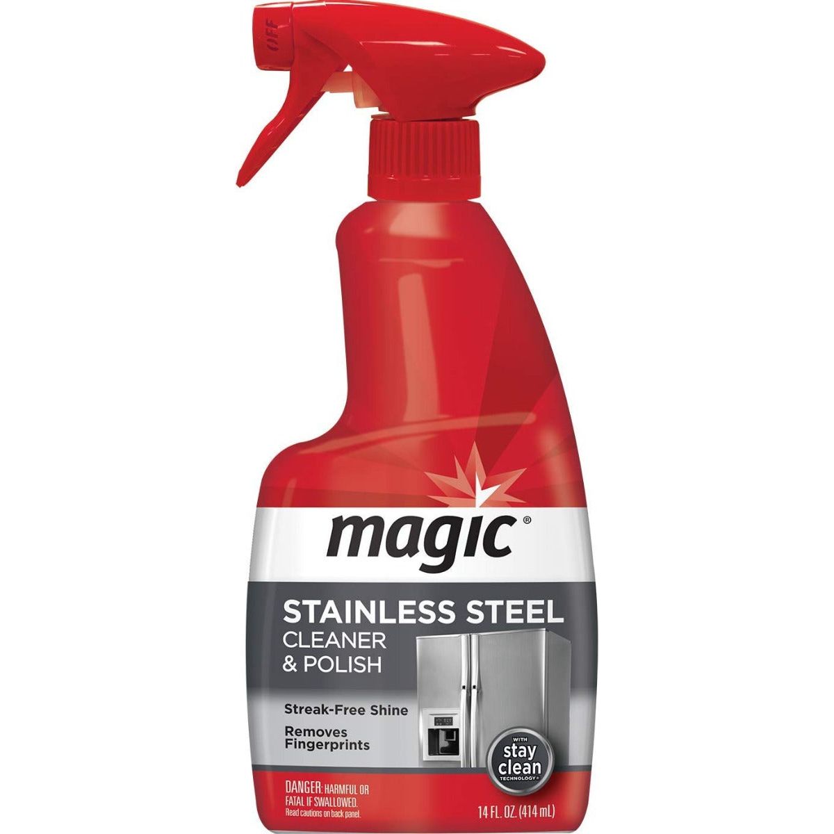 MAGIC: Stainless Steel Cleaner & Polish, 14 fo - #tag1# - #tag2#