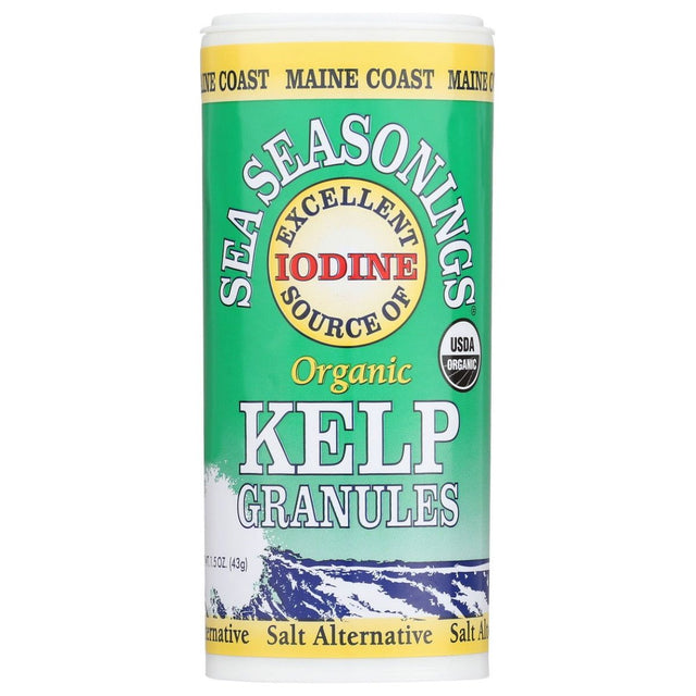 MAINE COAST: Organic Kelp Granules Blend Shaker, 1.5 oz - Sunshine Co Op. - #tag1# - #tag2# - #tag3# - #tag4#