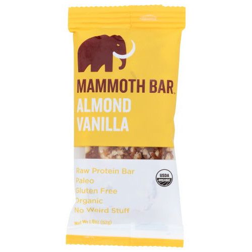 MAMMOTH BAR: Bar Almond Vanilla, 1.8 oz - #tag1# - #tag2#