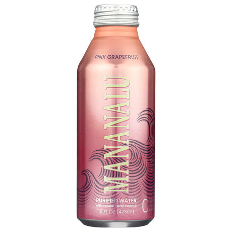 MANANALU: Water Flavored Pink Grapefruit, 16 FO - #tag1# - #tag2#
