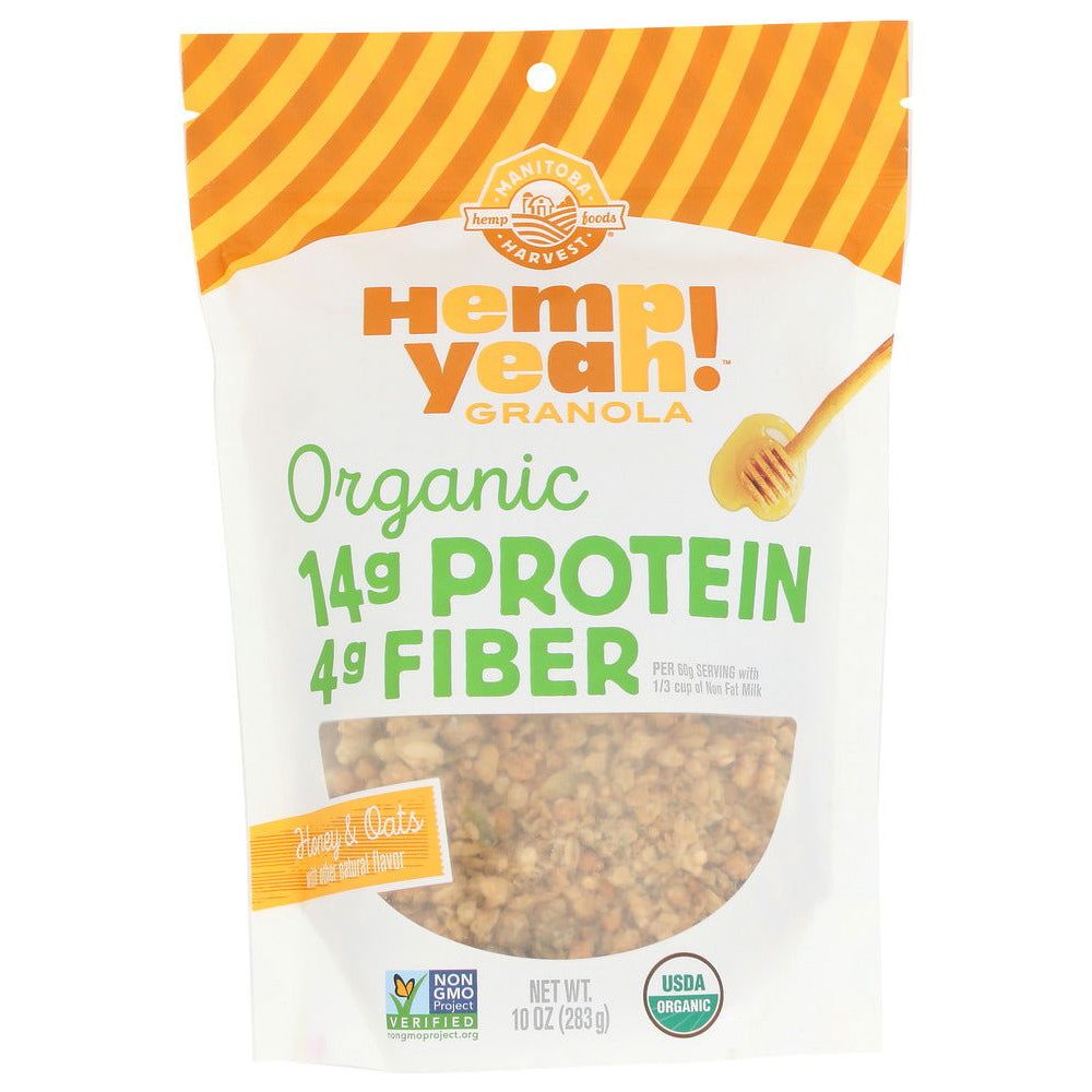 MANITOBA HARVEST: Hemp Yeah! Granola Honey and Oats, 10 oz - Sunshine Co Op. - #tag1# - #tag2# - #tag3# - #tag4#
