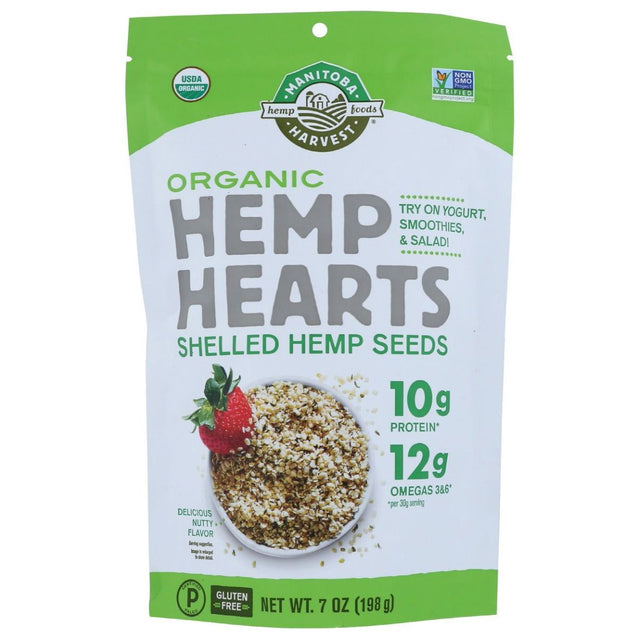 MANITOBA HARVEST: Organic Hemp Hearts, 7 oz - Sunshine Co Op. - #tag1# - #tag2# - #tag3# - #tag4#