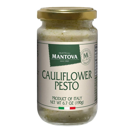MANTOVA: Cauliflower Pesto, 6.5 oz - #tag1# - #tag2#