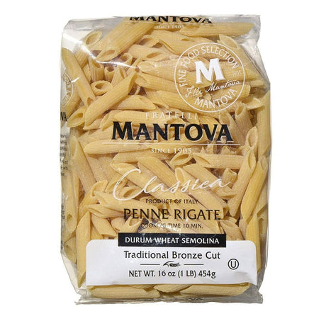 MANTOVA: Pasta Penne Rigate Bronze, 16 oz - #tag1# - #tag2#