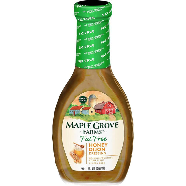 MAPLE GROVE: Fat Free Honey Dijon Dressing, 8 oz - Sunshine Co Op. - #tag1# - #tag2# - #tag3# - #tag4#