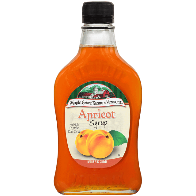 MAPLE GROVE: Syrup Ntrl Apricot, 8.5 oz - #tag1# - #tag2#