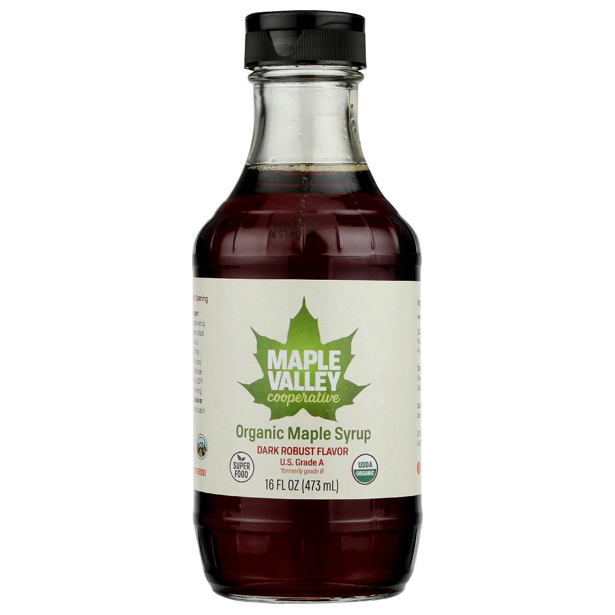MAPLE VALLEY COOPERATIVE: Syrup Maple Dark Robust Organic, 16 oz - #tag1# - #tag2#