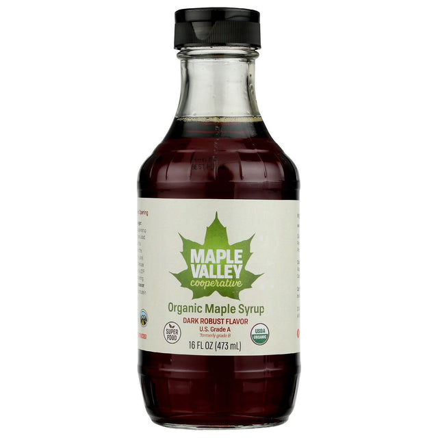 MAPLE VALLEY COOPERATIVE: Syrup Maple Dark Robust Organic, 16 oz - #tag1# - #tag2#