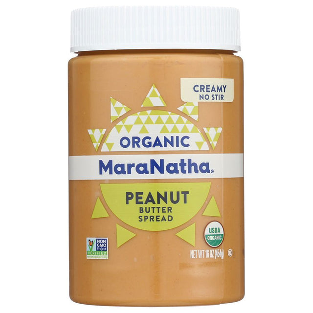MARANATHA: Organic Peanut Butter No Stir Creamy, 16 oz - #tag1# - #tag2#