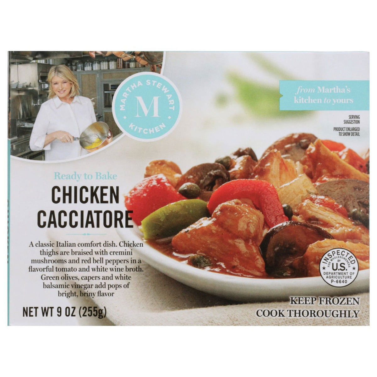 MARTHA STEWART KITCHEN: Chicken Cacciatore, 9 oz - #tag1# - #tag2#