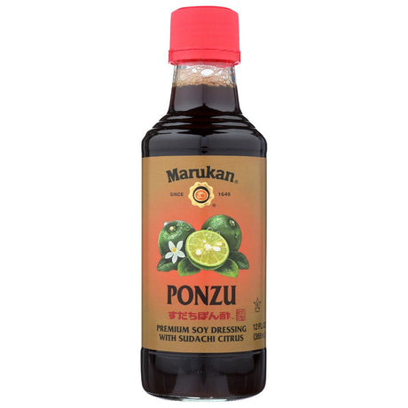 MARUKAN: Premium Soy Dressing With Sudachi Citrus Ponzu, 12 oz - #tag1# - #tag2#