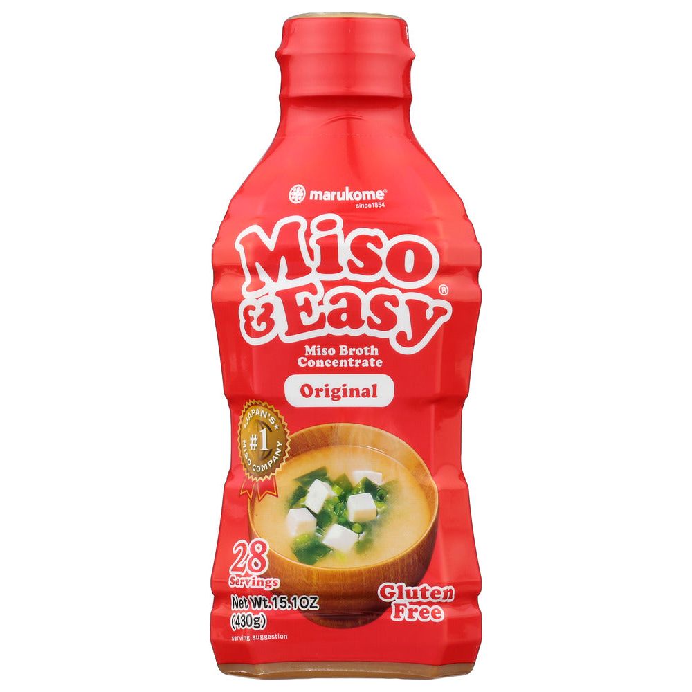 MARUKOME: Miso and Easy Original Broth, 15.1 oz - #tag1# - #tag2#