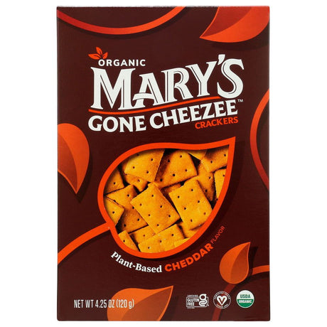 MARYS GONE CRACKERS: Cheddar Cheeze Crackers, 4.25 oz - #tag1# - #tag2#
