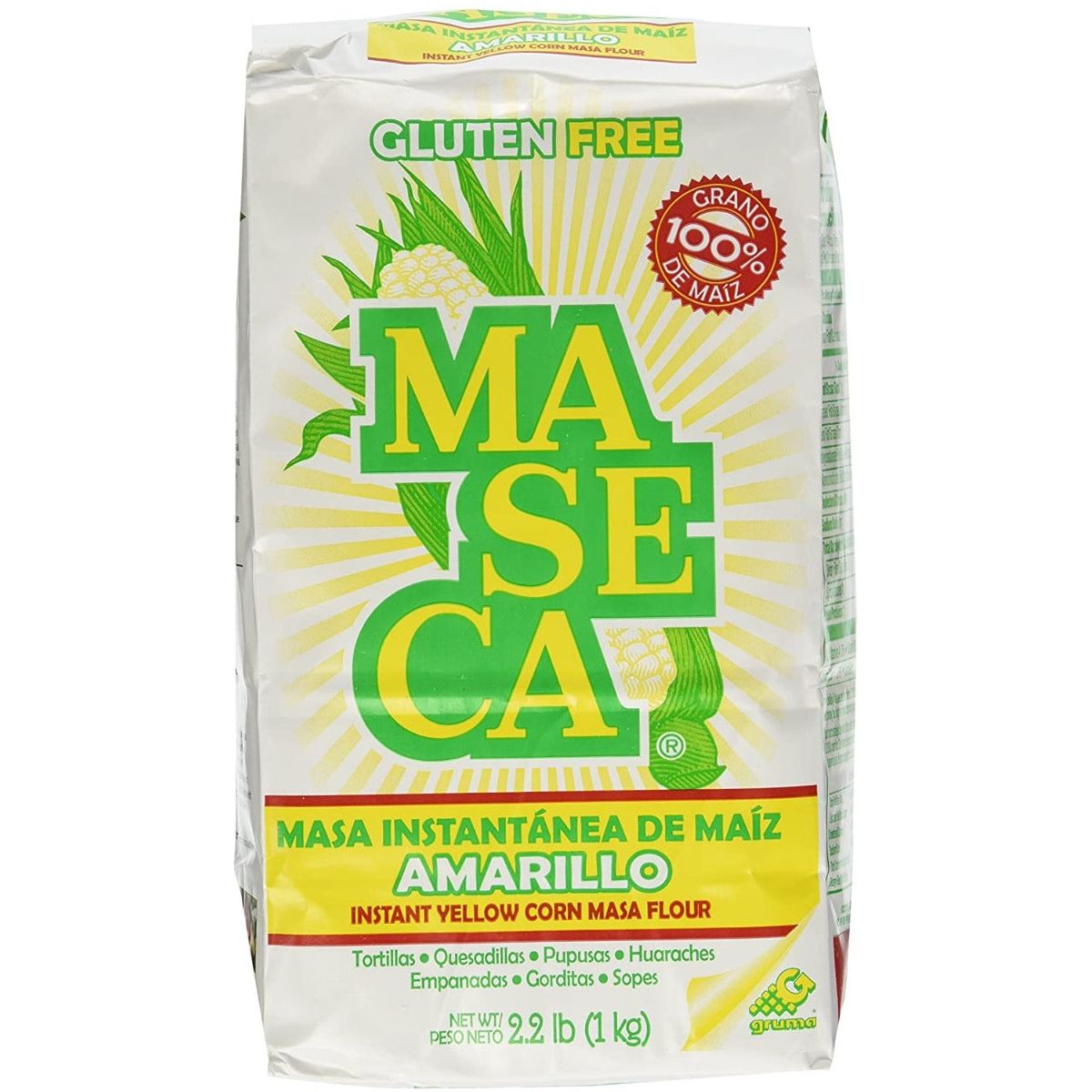MASECA: Yellow Corn Flour, 2.2 lb - #tag1# - #tag2#