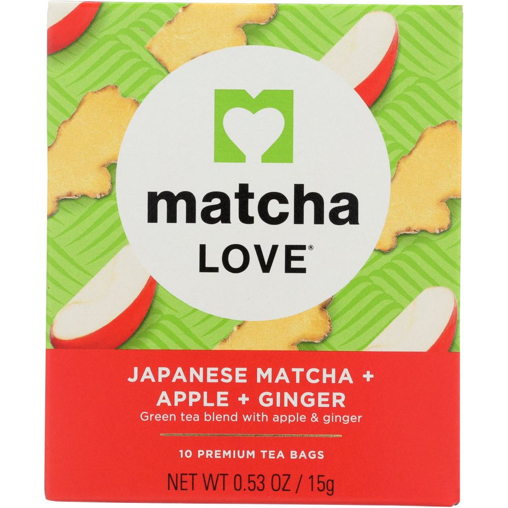 MATCHA LOVE: Japanese Matcha Plus Apple Plus Ginger, 0.53 oz - #tag1# - #tag2#