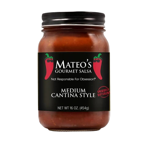MATEOS GOURMET: Cantina Style Salsa Medium, 16 oz - #tag1# - #tag2#