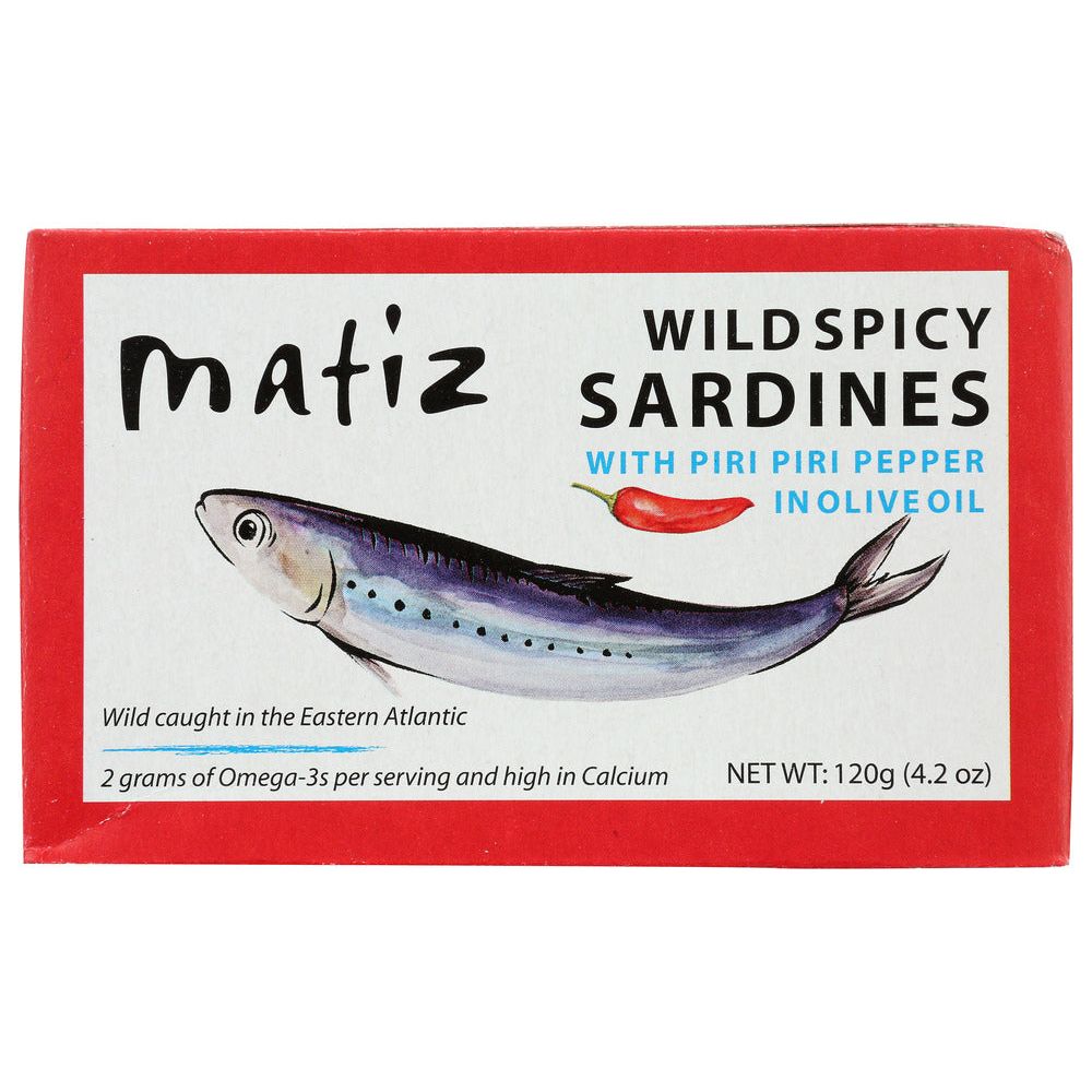 MATIZ: Wild Spicy Sardines, 4.2 oz - #tag1# - #tag2#