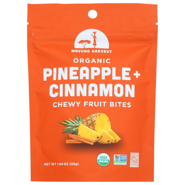 MAVUNO HARVEST: Bites Fruit Pineapl Cinn, 1.94 OZ - #tag1# - #tag2#