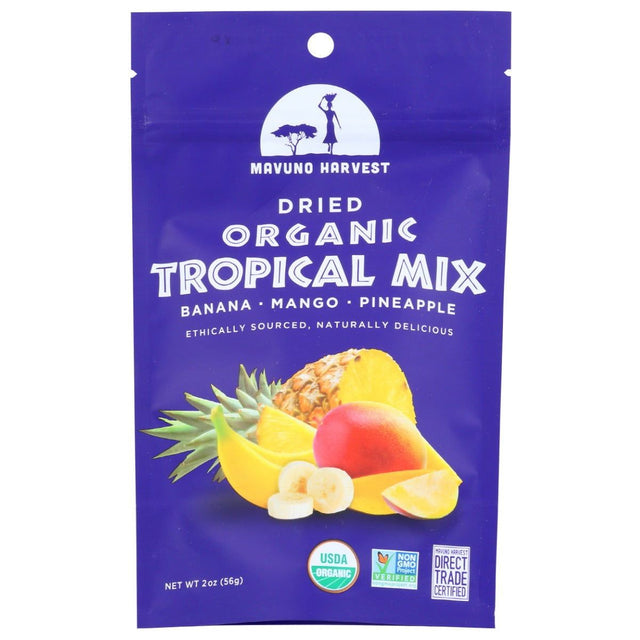 MAVUNO HARVEST: Dried Fruit Organic Tropical Mix, 2 oz - Sunshine Co Op. - #tag1# - #tag2# - #tag3# - #tag4#