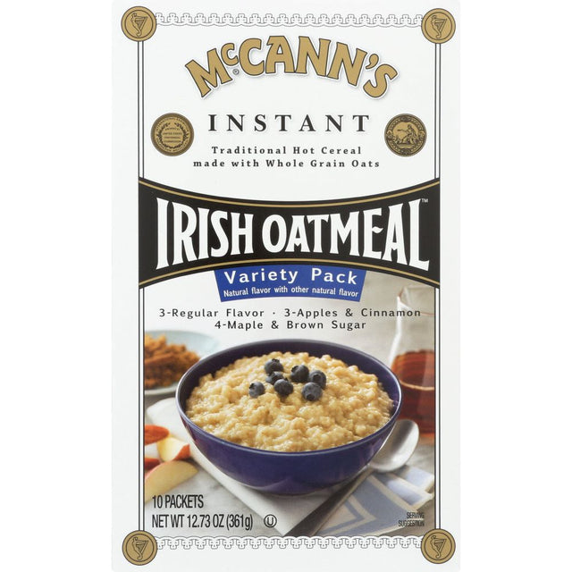 MCCANNS: Irish Oatmeal Variety Pack 10 Packets, 12.73 oz - #tag1# - #tag2#