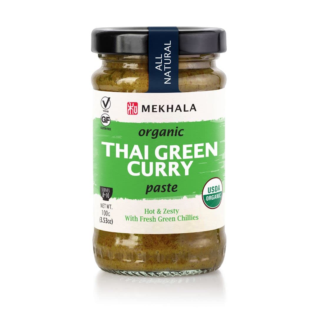 MEKHALA: Paste Curry Thai Grn 100Gm, 3.53 oz - #tag1# - #tag2#