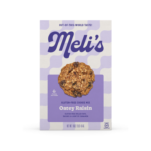 MELIS COOKIES: Oatey Raisin Cookie Mix, 16 oz - #tag1# - #tag2#