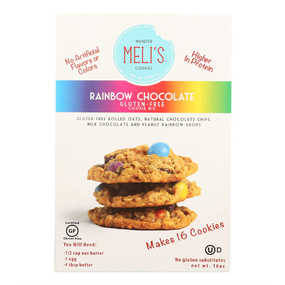MELIS COOKIES: Rainbow Chocolate Cookie Mix, 16 oz - #tag1# - #tag2#