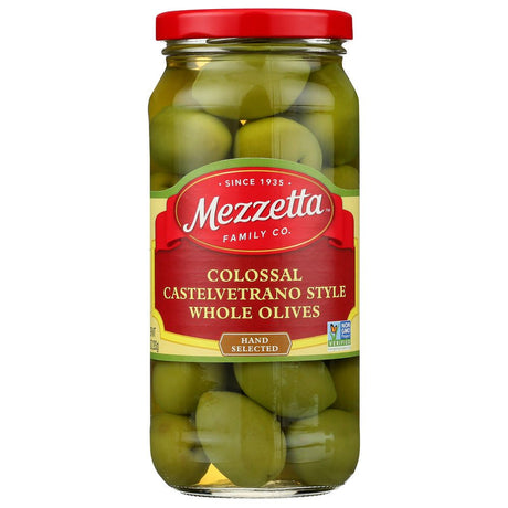 MEZZETTA: Castelvetrano Whole Olives, 10 oz - #tag1# - #tag2#