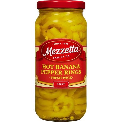 MEZZETTA: Deli Sliced Hot Pepper Rings, 16 oz - #tag1# - #tag2#