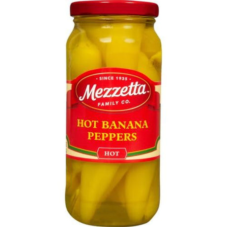 MEZZETTA: Hot Banana Peppers, 16 oz - #tag1# - #tag2#