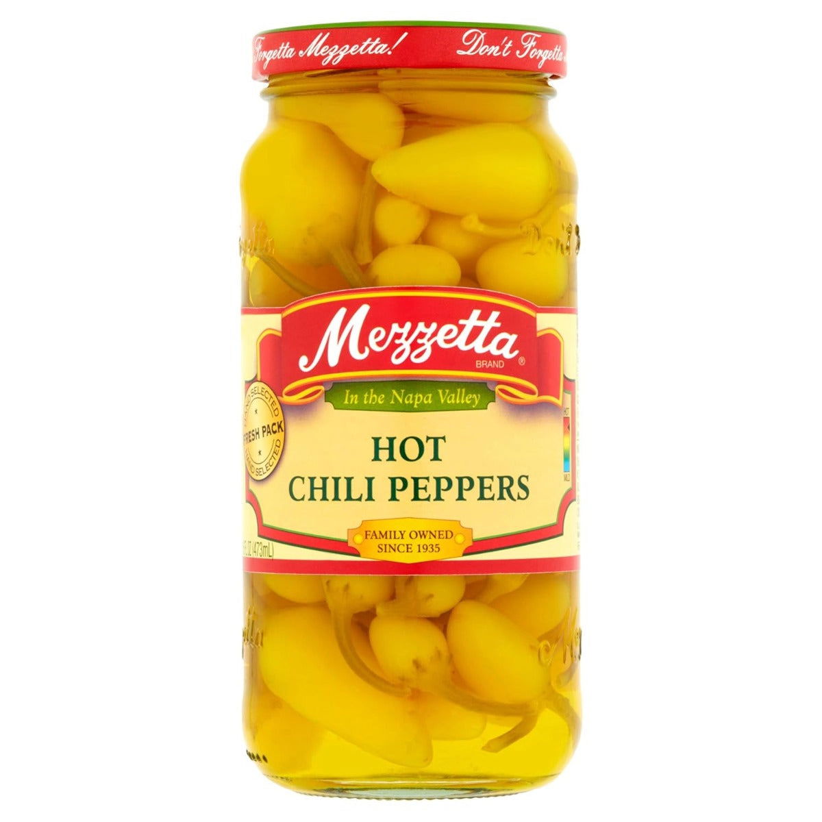 MEZZETTA: Hot Chili Peppers, 16 oz - Sunshine Co Op. - #tag1# - #tag2# - #tag3# - #tag4#