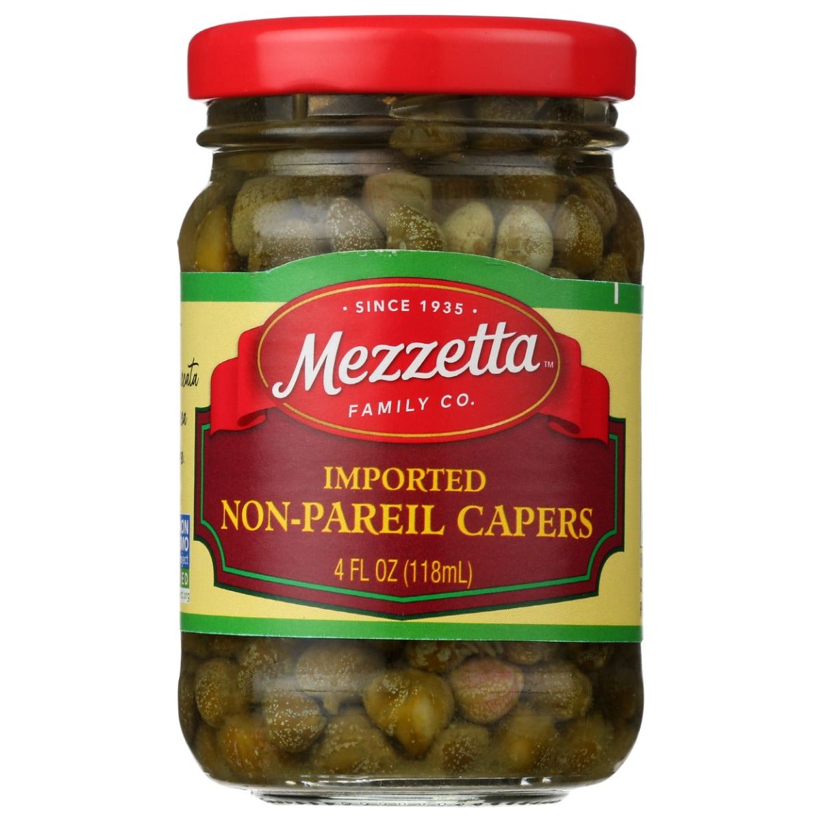 MEZZETTA: Imported Non Pareil Capers, 4 oz - #tag1# - #tag2#