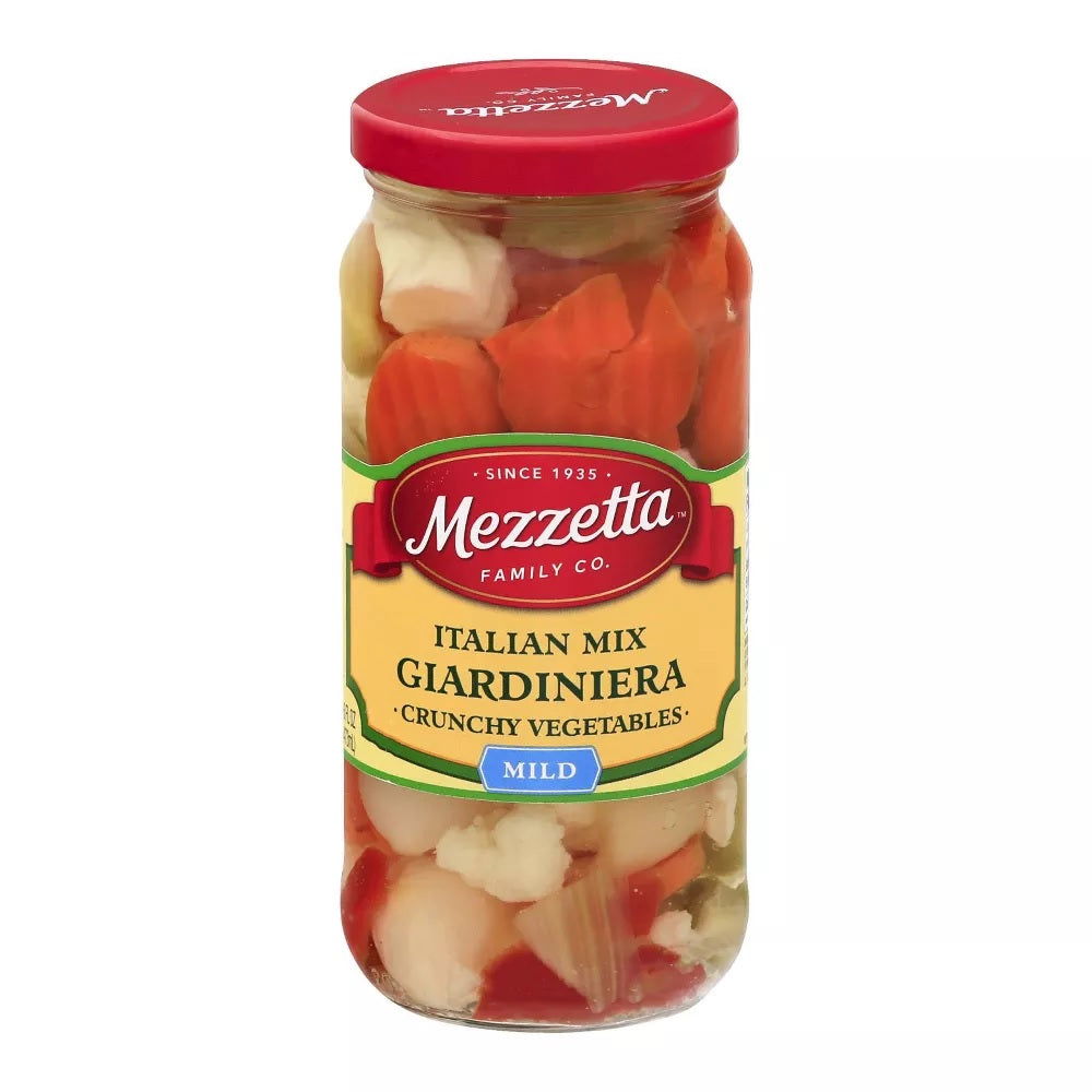 MEZZETTA: Italian Mix Giardiniera, 16 oz - Sunshine Co Op. - #tag1# - #tag2# - #tag3# - #tag4#