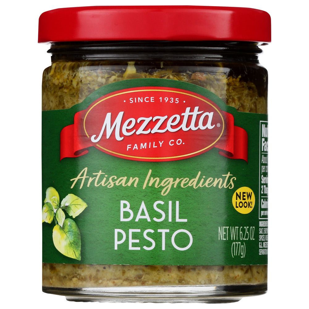 MEZZETTA: Napa Valley Bistro Homemade Style Basil Pesto, 6.25 oz - #tag1# - #tag2#