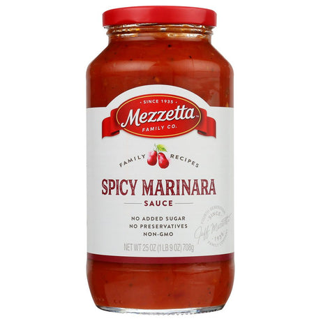 MEZZETTA: Napa Valley Bistro Spicy Marinara Sauce, 25 oz - #tag1# - #tag2#